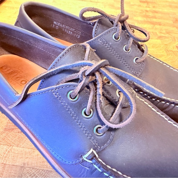 Rancourt Dirigo Men's Brown Leather Shoes - Made in Maine - Picture 3 of 6